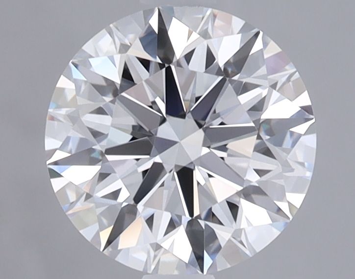 1.55 Carat Round Lab Diamond with  Cut Diamond in 14KT  view 1
