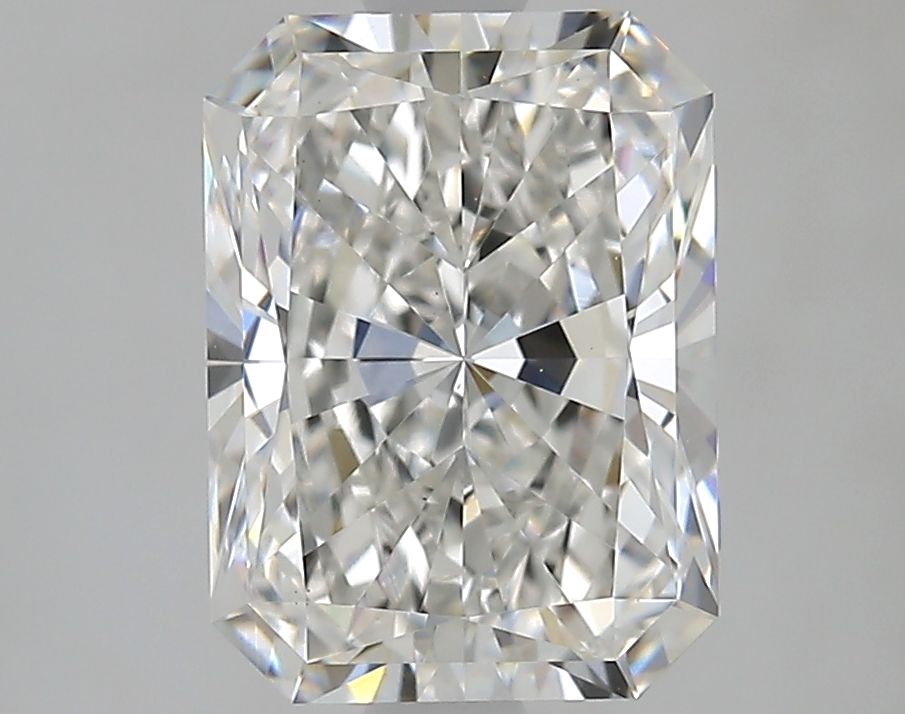 1.85 Carat Radiant Lab Diamond with  Cut Diamond in 14KT  view 1
