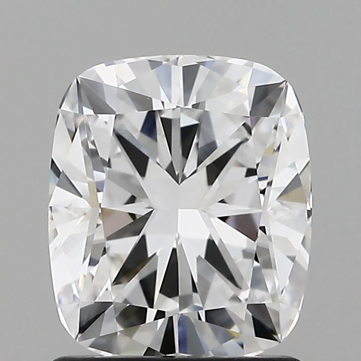 1.32 Carat Cushion Lab Diamond with  Cut Diamond in 14KT  view 1
