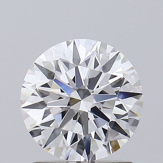 1.28 Carat Round Lab Diamond with  Cut Diamond in 14KT  view 1
