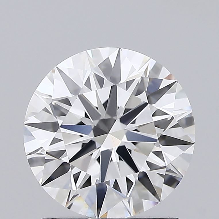 1.59 Carat Round Lab Diamond with  Cut Diamond in 14KT  view 1
