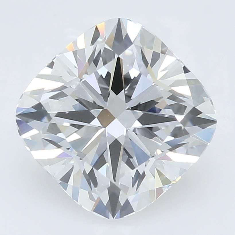 1.75 Carat Cushion Lab Diamond with  Cut Diamond in 14KT  view 1
