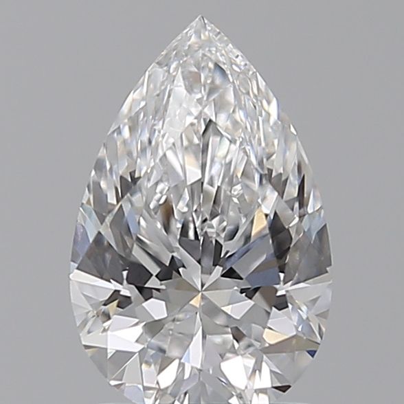 1.51 Carat Pear Lab Diamond with  Cut Diamond in 14KT  view 1
