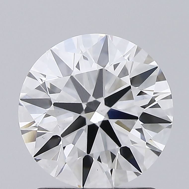 1.75 Carat Round Lab Diamond with  Cut Diamond in 14KT  view 1
