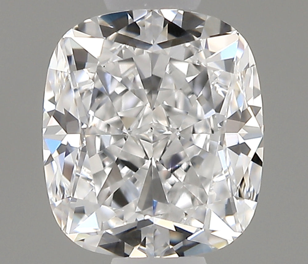 0.7 Carat Cushion Natural Diamond with  Cut Diamond in 14KT  view 1
