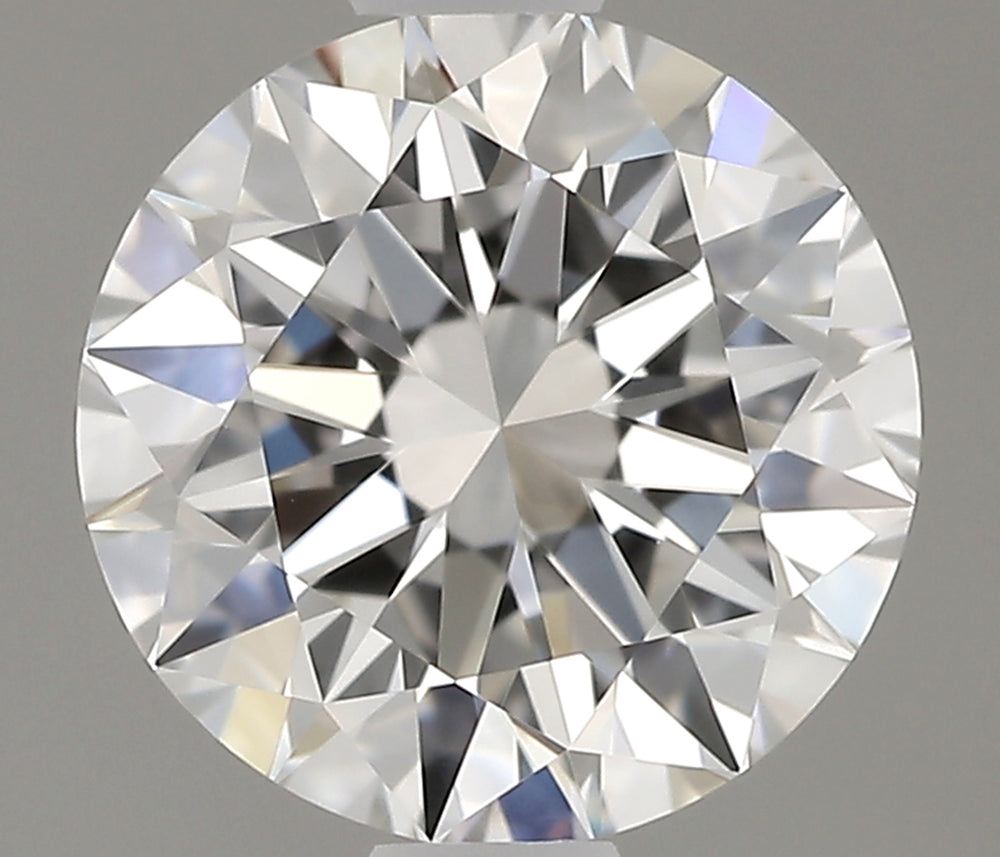 0.9 Carat Round Natural Diamond with  Cut Diamond in 14KT  view 1
