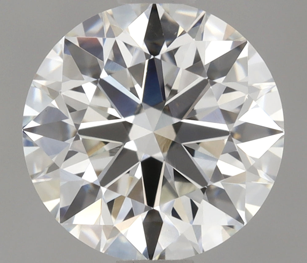 1.06 Carat Round Natural Diamond with  Cut Diamond in 14KT  view 1
