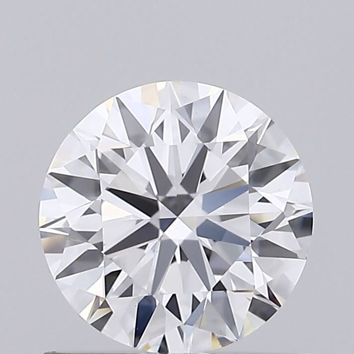 0.8 Carat Round Lab Diamond with  Cut Diamond in 14KT  view 1
