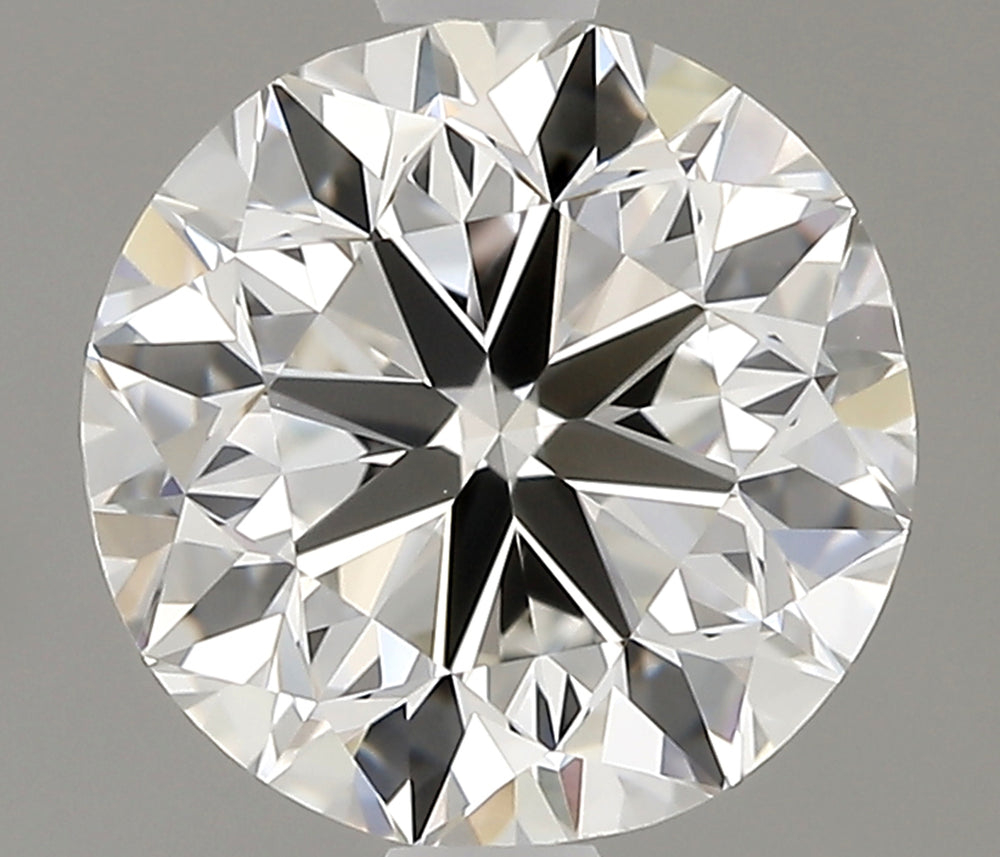 1.5 Carat Round Natural Diamond with  Cut Diamond in 14KT  view 1
