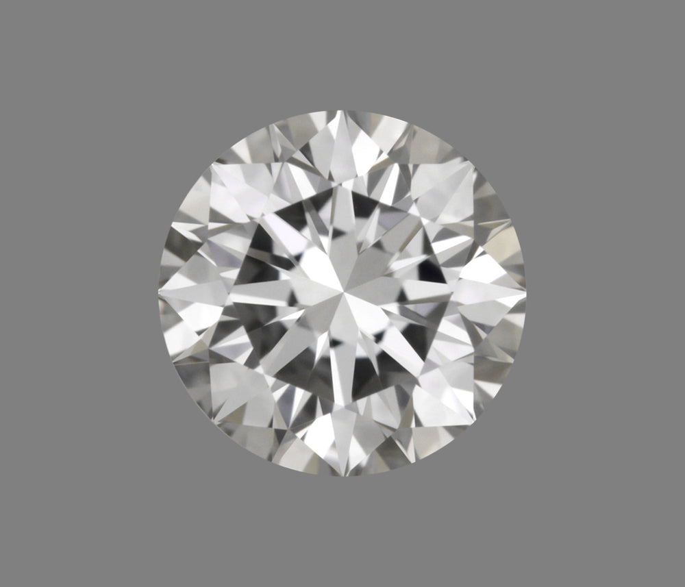0.3 Carat Round Natural Diamond with  Cut Diamond in 14KT  view 1
