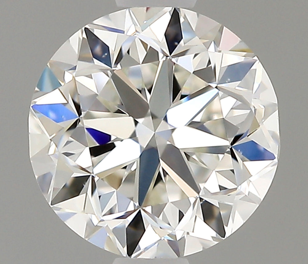 1.0 Carat Round Natural Diamond with  Cut Diamond in 14KT  view 1
