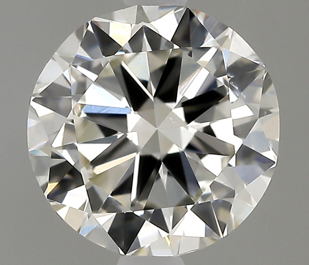 1.0 Carat Round Natural Diamond with  Cut Diamond in 14KT  view 1
