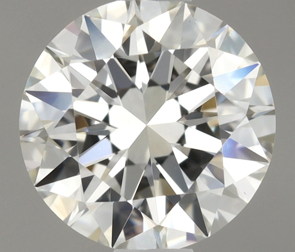 0.56 Carat Round Natural Diamond with  Cut Diamond in 14KT  view 1
