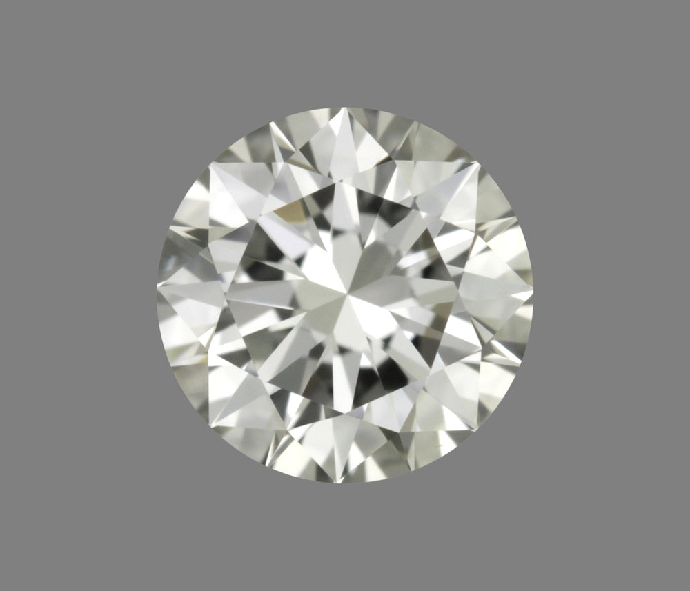 0.3 Carat Round Natural Diamond with  Cut Diamond in 14KT  view 1
