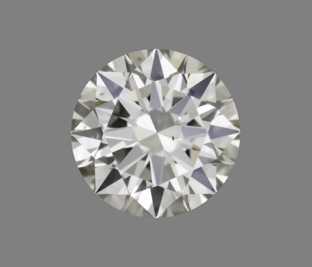 0.3 Carat Round Natural Diamond with  Cut Diamond in 14KT  view 1
