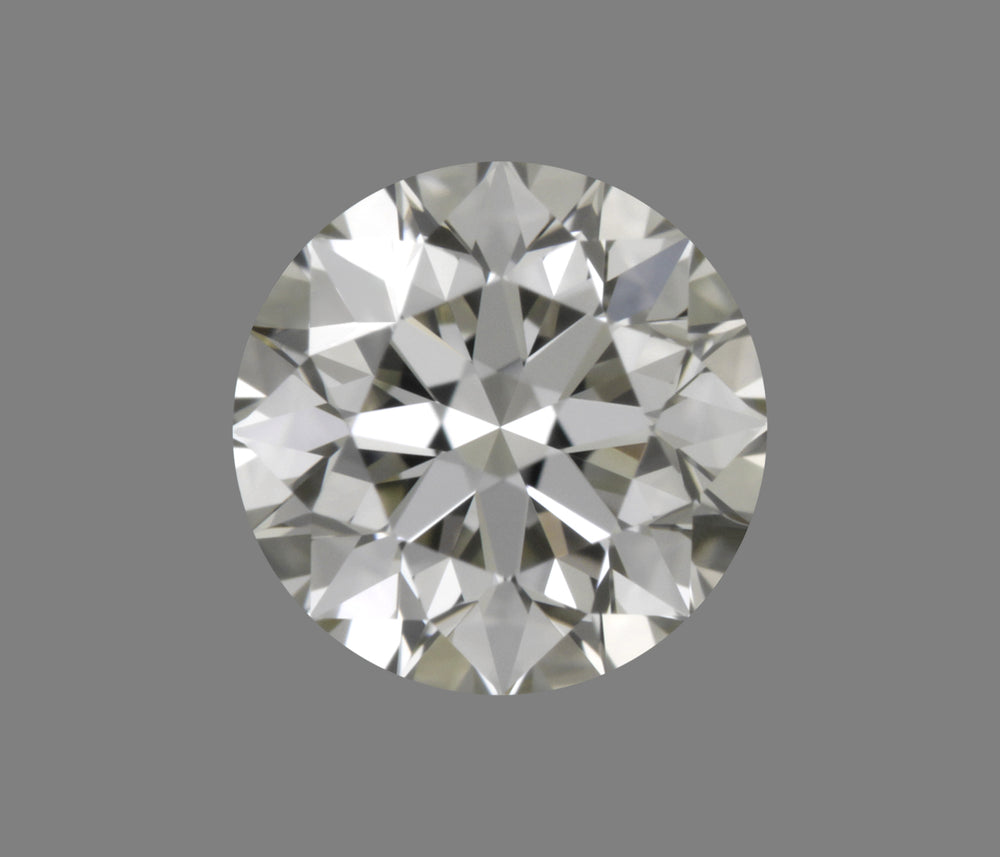0.3 Carat Round Natural Diamond with  Cut Diamond in 14KT  view 1
