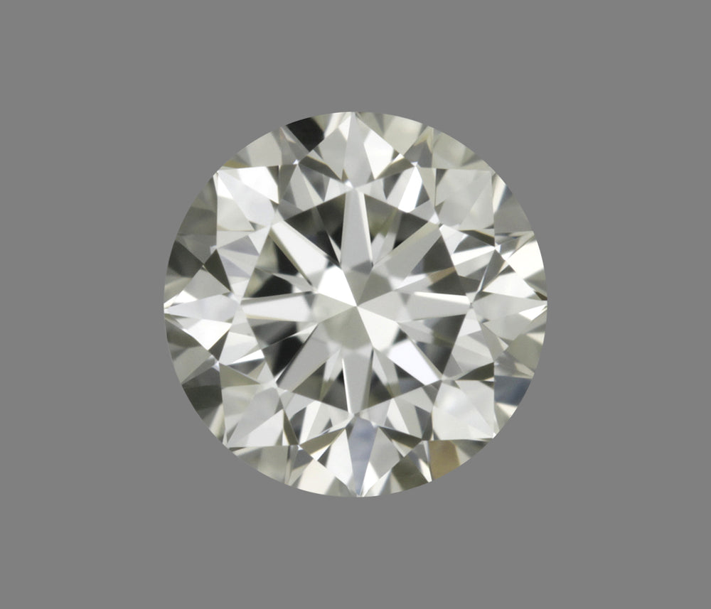0.3 Carat Round Natural Diamond with  Cut Diamond in 14KT  view 1
