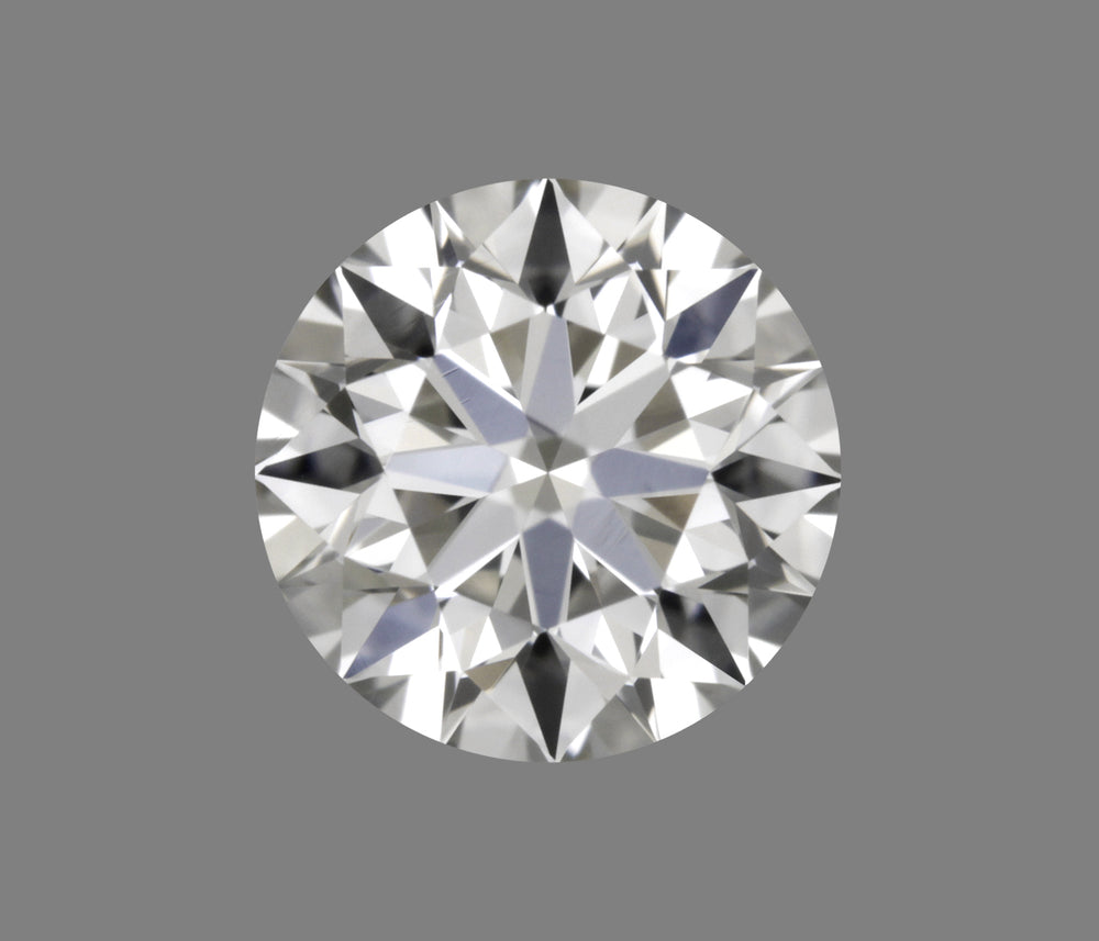 0.4 Carat Round Natural Diamond with  Cut Diamond in 14KT  view 1

