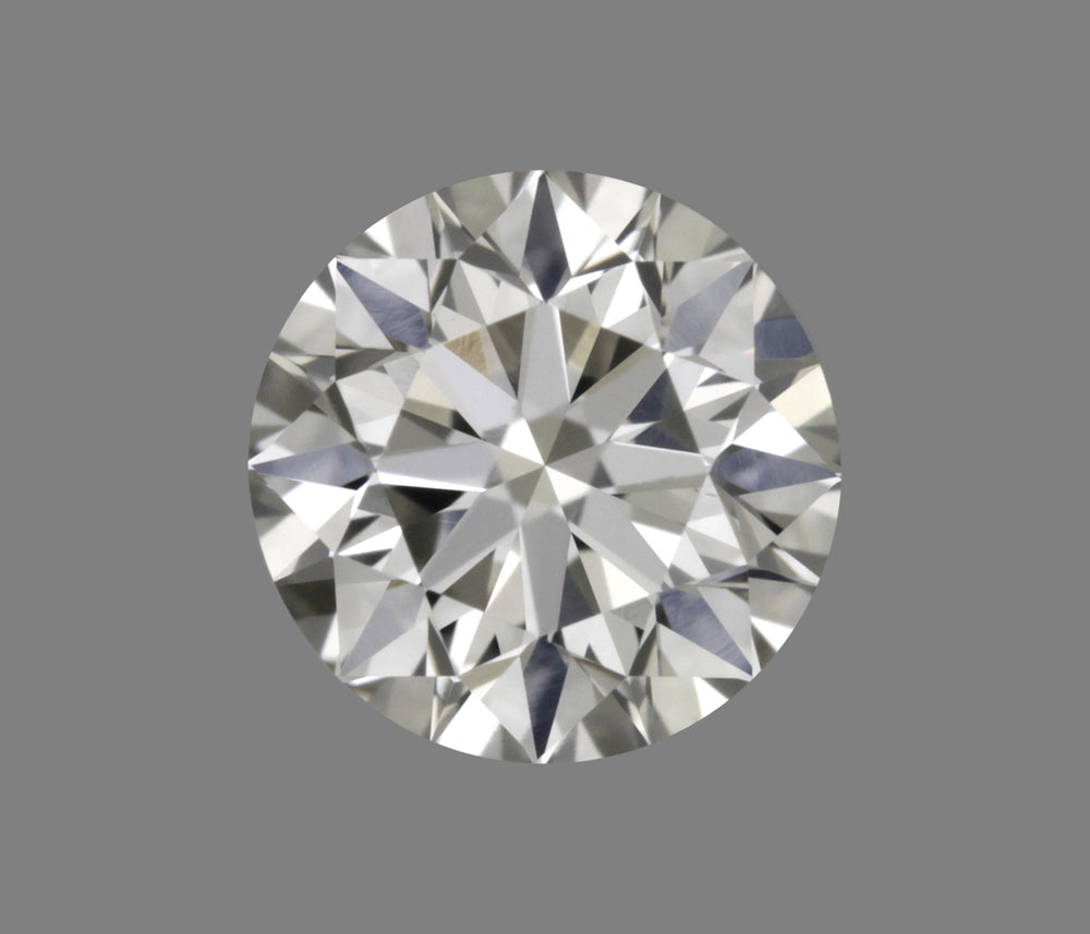0.3 Carat Round Natural Diamond with  Cut Diamond in 14KT  view 1
