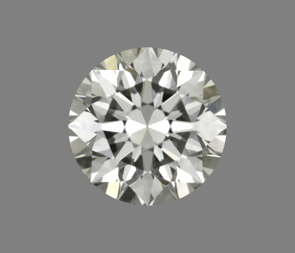 0.3 Carat Round Natural Diamond with  Cut Diamond in 14KT  view 1
