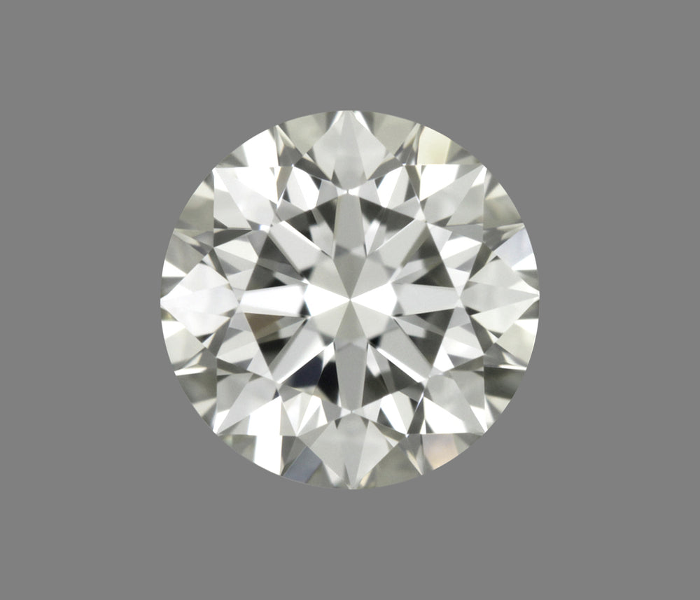 0.3 Carat Round Natural Diamond with  Cut Diamond in 14KT  view 1
