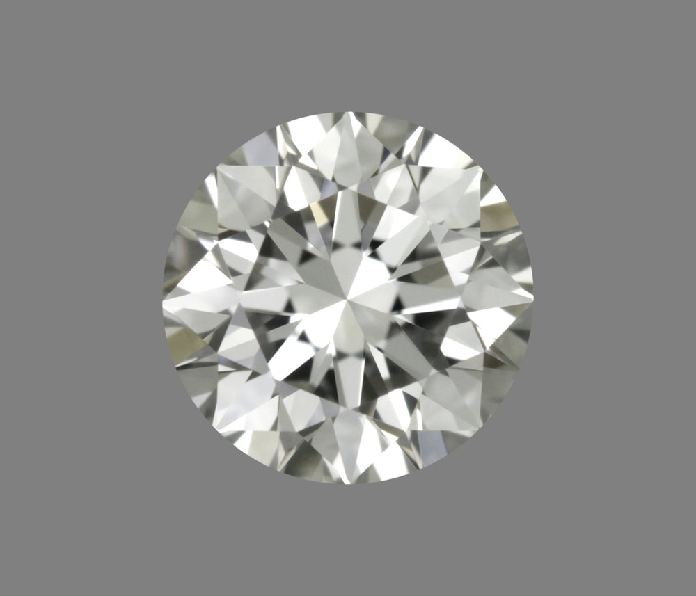 0.31 Carat Round Natural Diamond with  Cut Diamond in 14KT  view 1
