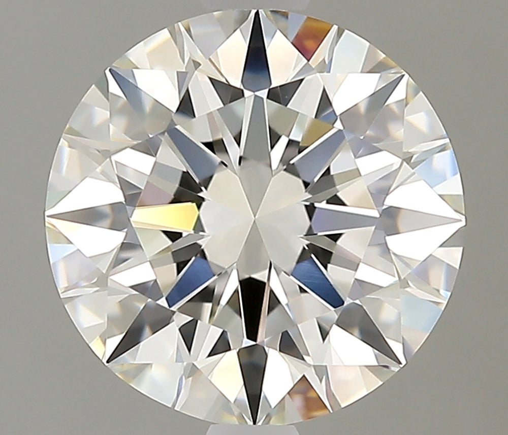 2.0 Carat Round Natural Diamond with  Cut Diamond in 14KT  view 1
