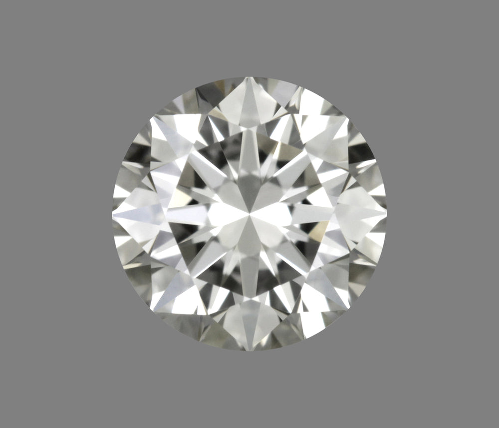 0.33 Carat Round Natural Diamond with  Cut Diamond in 14KT  view 1
