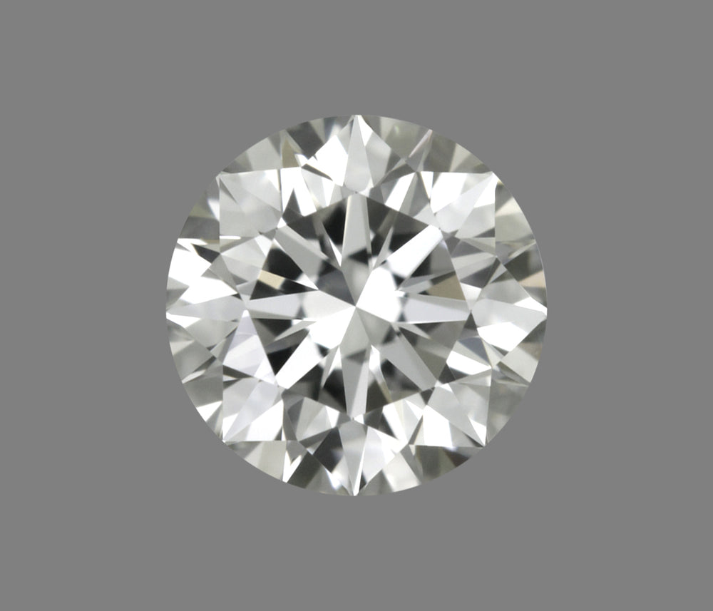 0.3 Carat Round Natural Diamond with  Cut Diamond in 14KT  view 1
