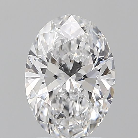 1.61 Carat Oval Lab Diamond with  Cut Diamond in 14KT  view 1
