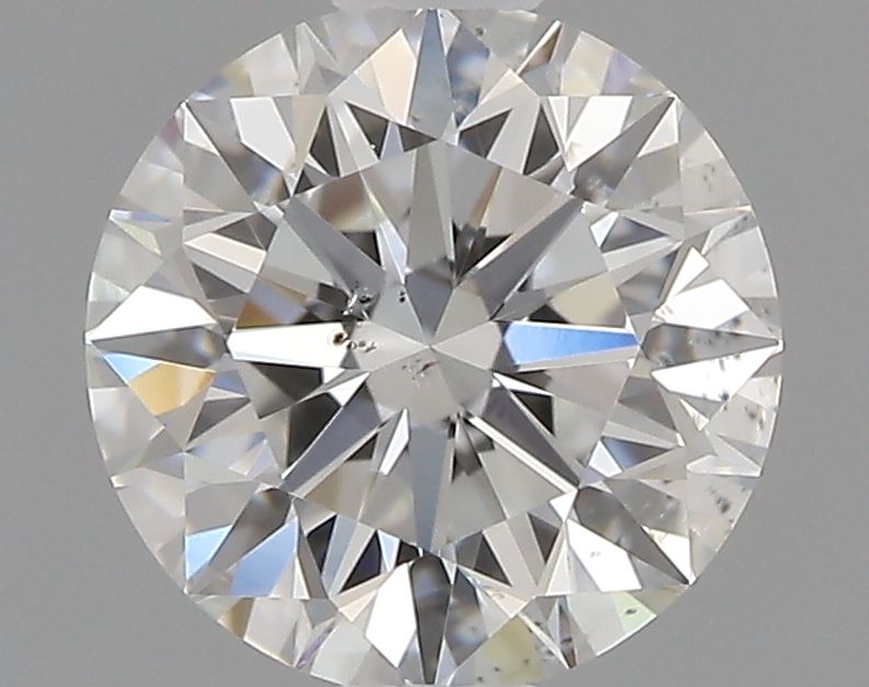 0.7 Carat Round Natural Diamond with  Cut Diamond in 14KT  view 1

