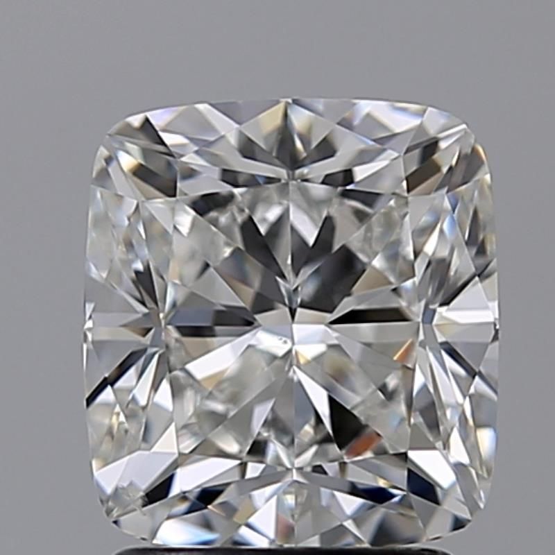 2.0 Carat Cushion Natural Diamond with  Cut Diamond in 14KT  view 1
