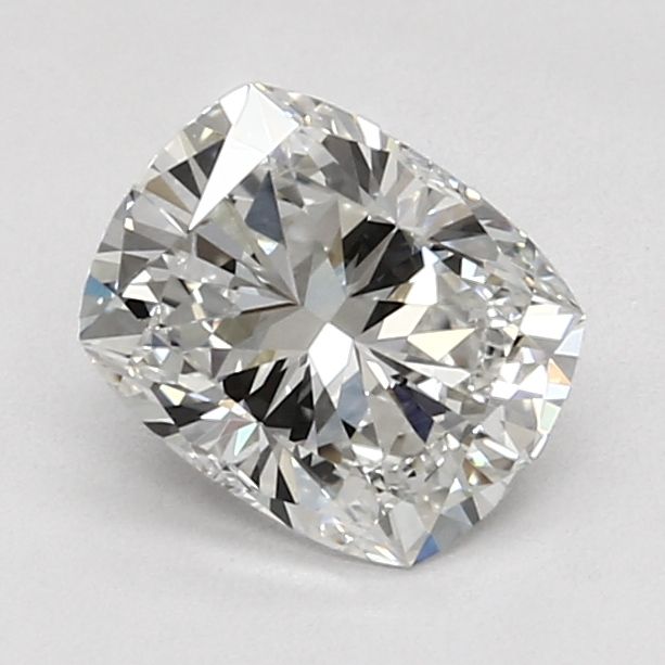 1.5 Carat Cushion Lab Diamond with  Cut Diamond in 14KT  view 1
