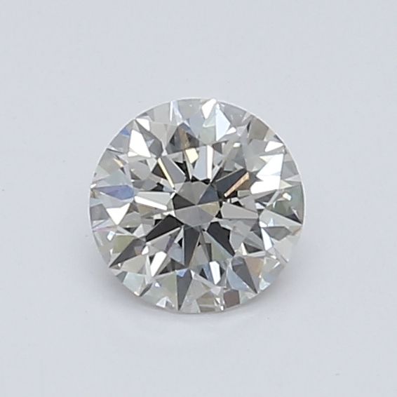 0.58 Carat Round Lab Diamond with  Cut Diamond in 14KT  view 1
