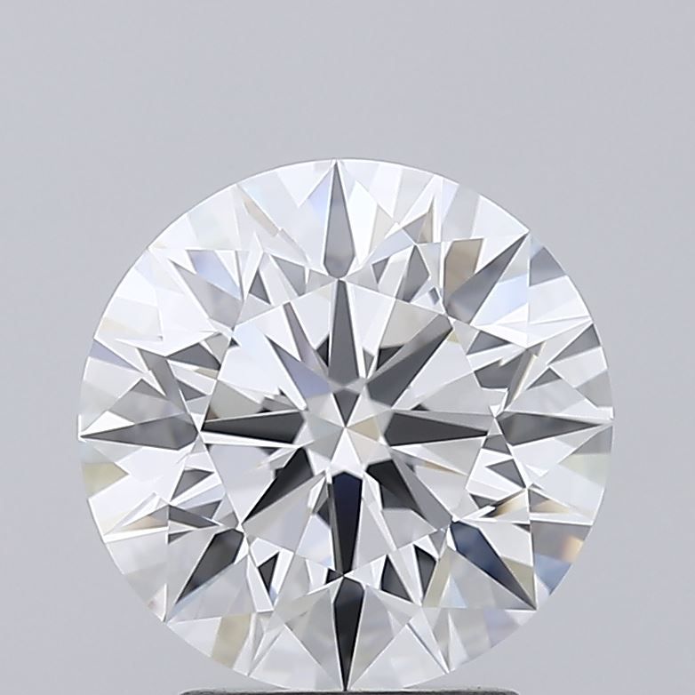 2.93 Carat Round Lab Diamond with  Cut Diamond in 14KT  view 1
