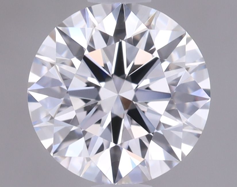 0.73 Carat Round Lab Diamond with  Cut Diamond in 14KT  view 1
