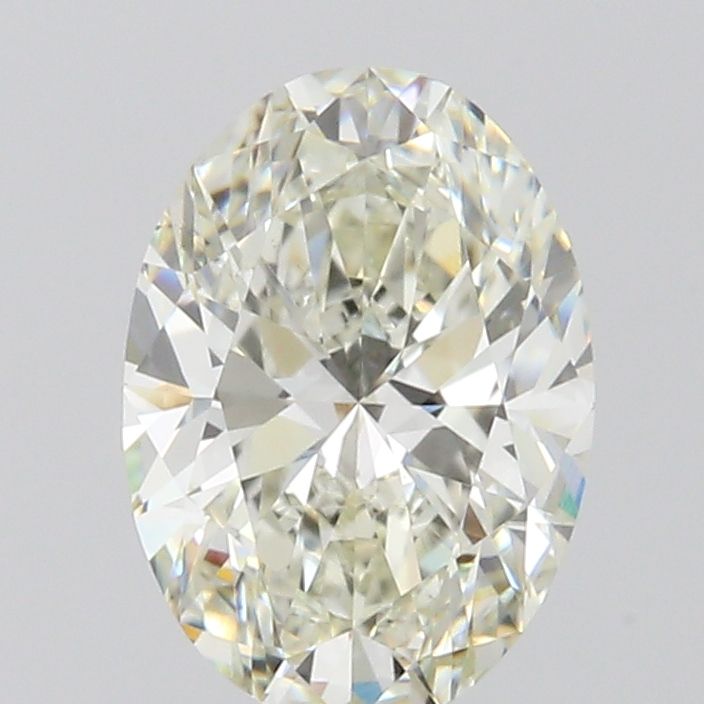1.01 Carat Oval Natural Diamond with  Cut Diamond in 14KT  view 1
