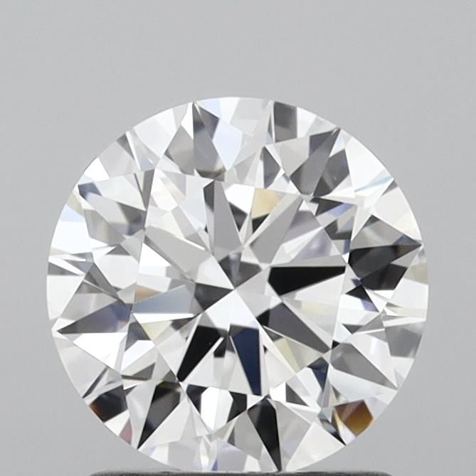 1.43 Carat Round Lab Diamond with  Cut Diamond in 14KT  view 1
