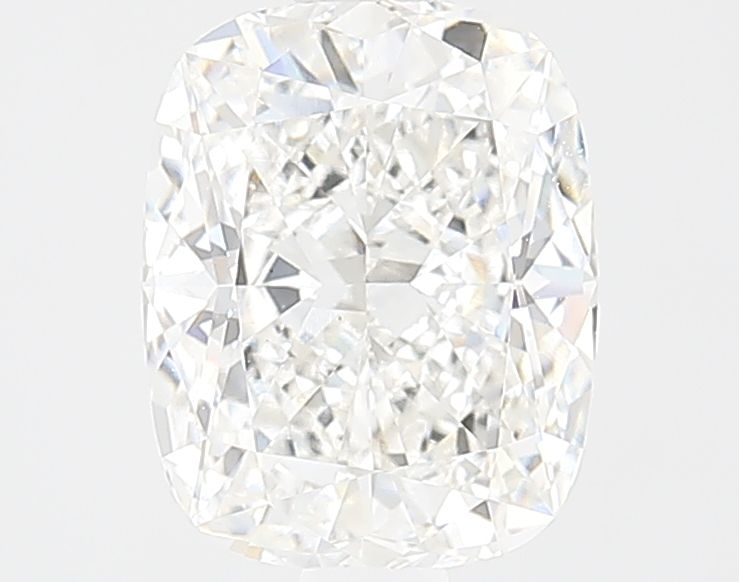 1.93 Carat Cushion Lab Diamond with  Cut Diamond in 14KT  view 1
