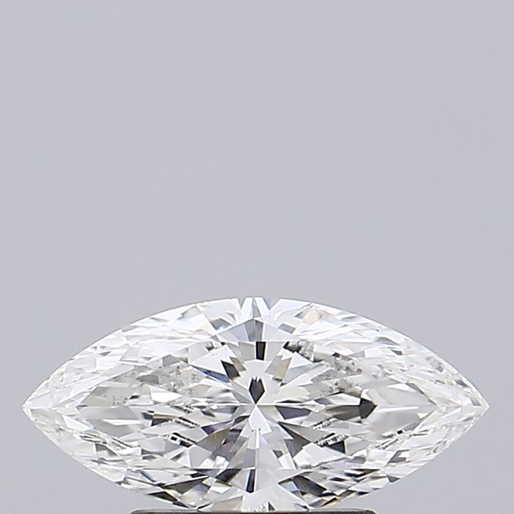 1.05 Carat Marquise Lab Diamond with  Cut Diamond in 14KT  view 1
