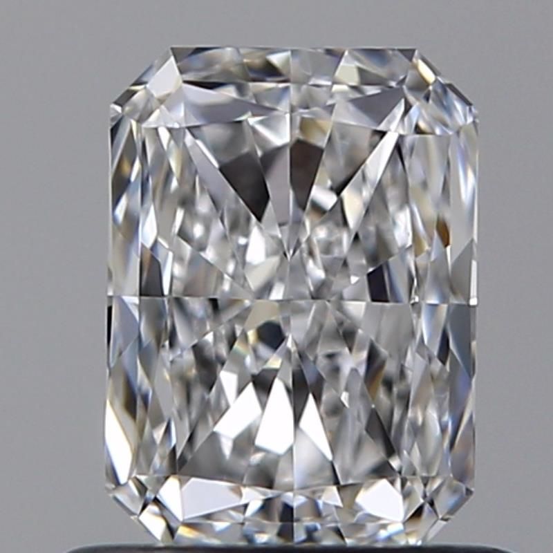 0.7 Carat Radiant Natural Diamond with  Cut Diamond in 14KT  view 1
