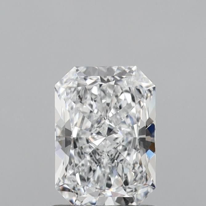1.01 Carat Radiant lab Diamond with  Cut Diamond in 14KT  view 1
