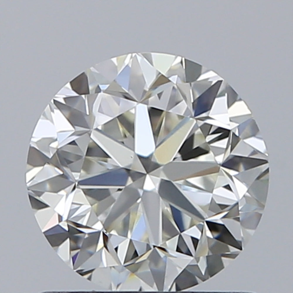 1.0 Carat Round Natural Diamond with  Cut Diamond in 14KT  view 1
