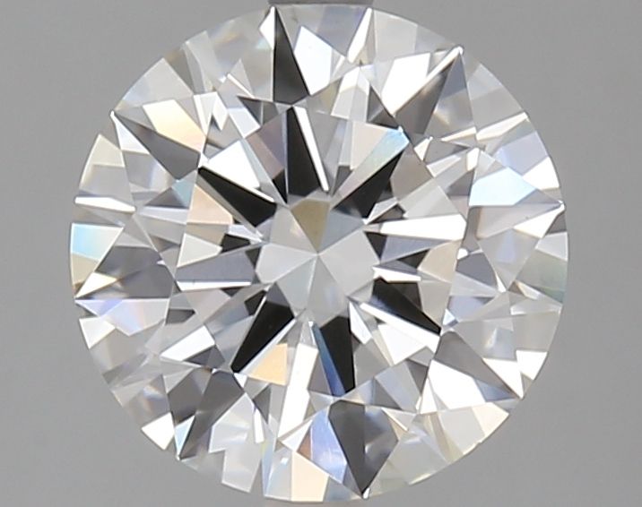 2.85 Carat Round Lab Diamond with  Cut Diamond in 14KT  view 1
