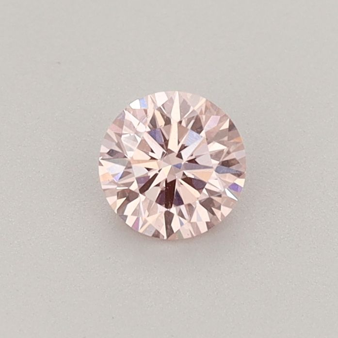 0.33 Carat Round Lab Diamond with  Cut Diamond in 14KT  view 1

