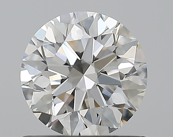 0.8 Carat Round Natural Diamond with  Cut Diamond in 14KT  view 1
