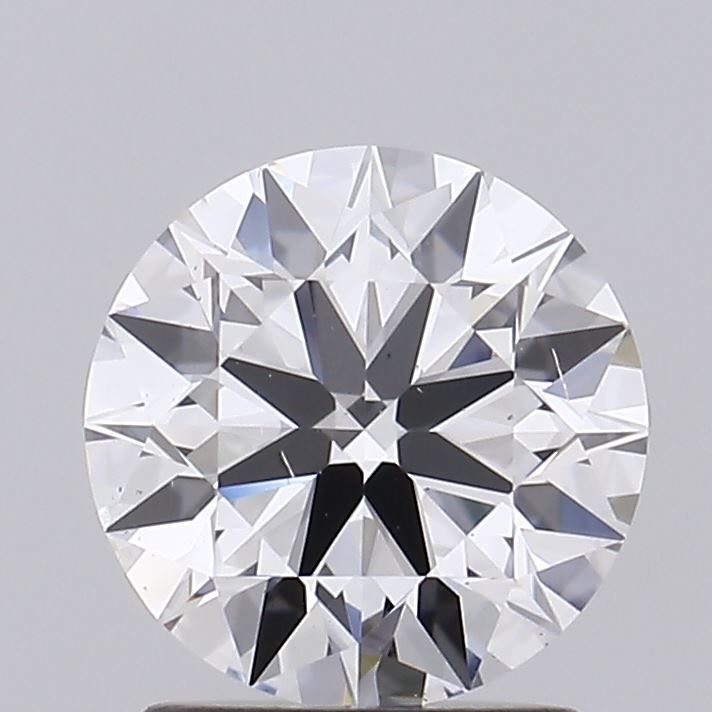 1.5 Carat Round Lab Diamond with  Cut Diamond in 14KT  view 1
