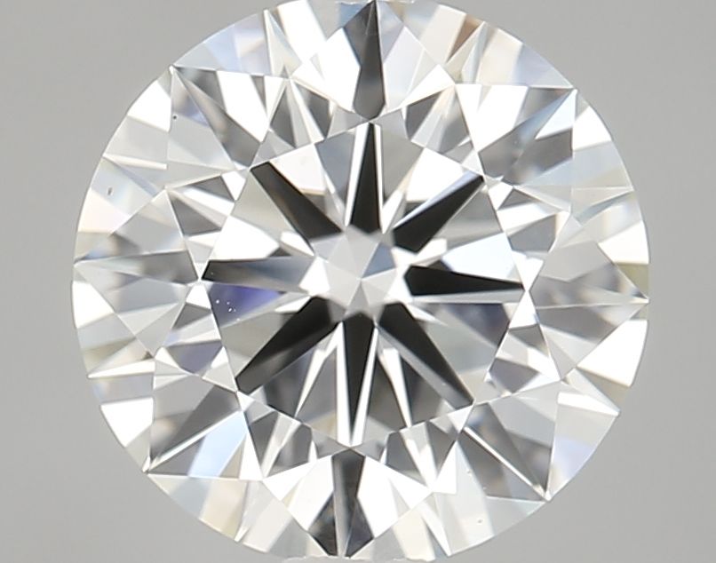 2.0 Carat Round Lab Diamond with  Cut Diamond in 14KT  view 1
