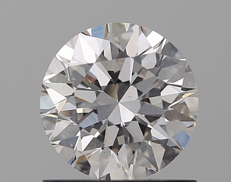 0.9 Carat Round Natural Diamond with  Cut Diamond in 14KT  view 1
