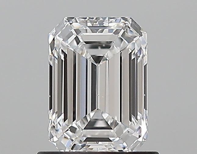 1.02 Carat Emerald Natural Diamond with  Cut Diamond in 14KT  view 1

